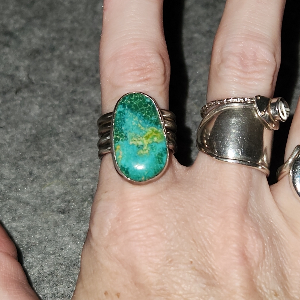 Stunning turquoise ring - Picture 4 of 16